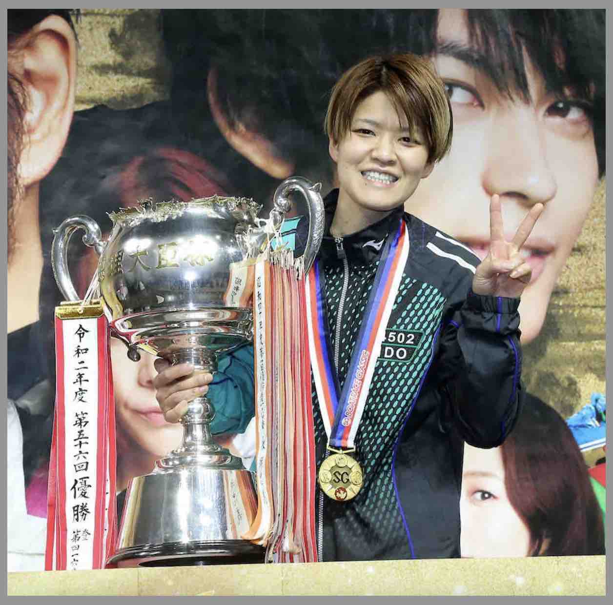 女子選手として初めてSG優勝を成し遂げた遠藤エミ